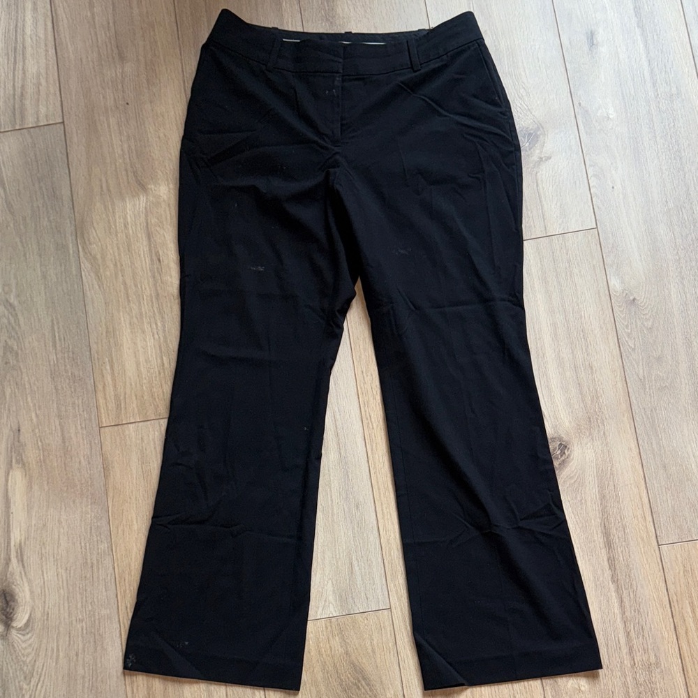 Ann Taylor Black Long Business Dress Pants